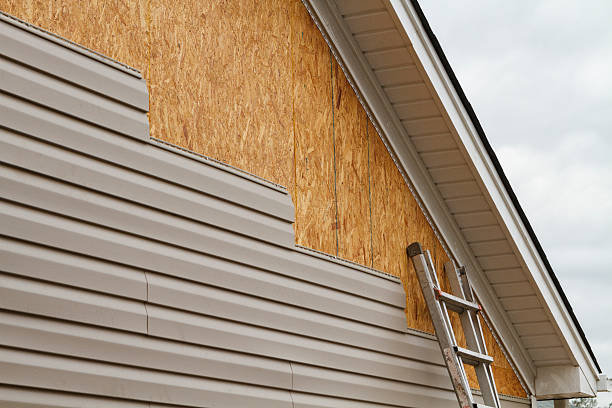 Professional Siding Repair technician working in Pendleton, IN